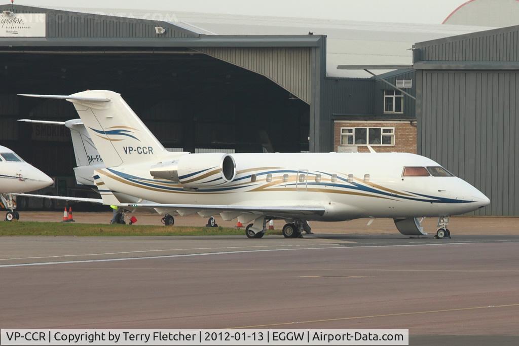 VP-CCR, Canadair Challenger 601-3A (CL-600-2B16) C/N 5079, Bombardier Challenger 601, c/n: 5079 at Luton