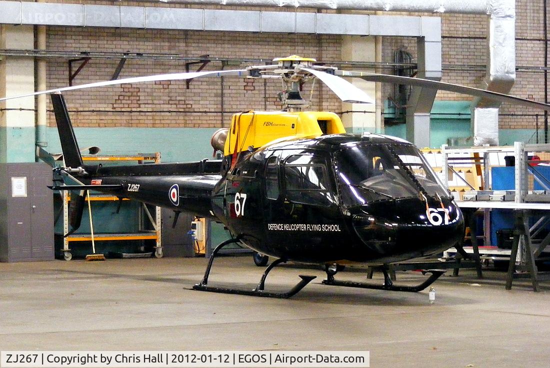 ZJ267, 1997 Eurocopter AS-350BB Squirrel HT1 Ecureuil C/N 2996, Defence Helicopter Flying School