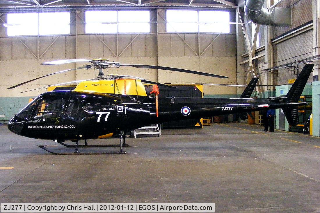ZJ277, 1997 Eurocopter AS-350BB Squirrel HT1 Ecureuil C/N 3017, Defence Helicopter Flying School