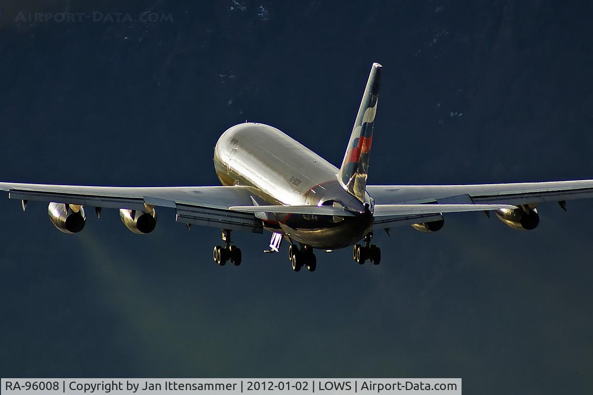 RA-96008, 1992 Ilyushin Il-96-300 C/N 74393201005, RA-96008  LOWSQ