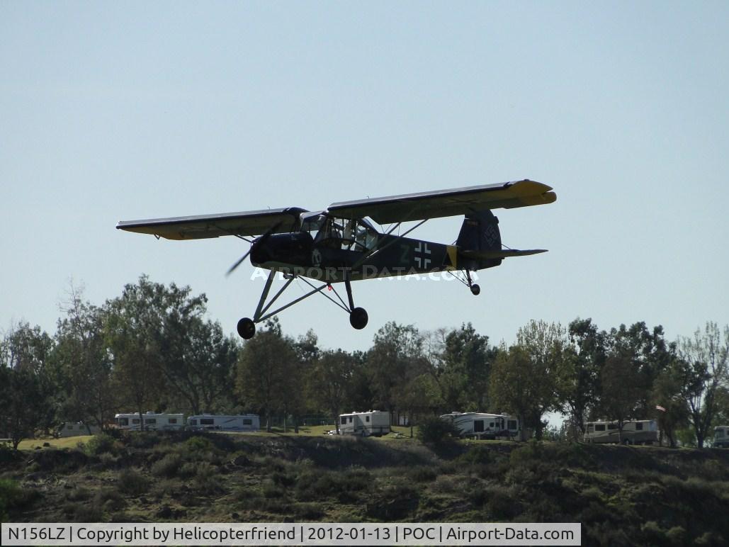 N156LZ, 2009 Fieseler Fi-156C Storch Replica C/N SA-001K, Approaching the threshold 8L