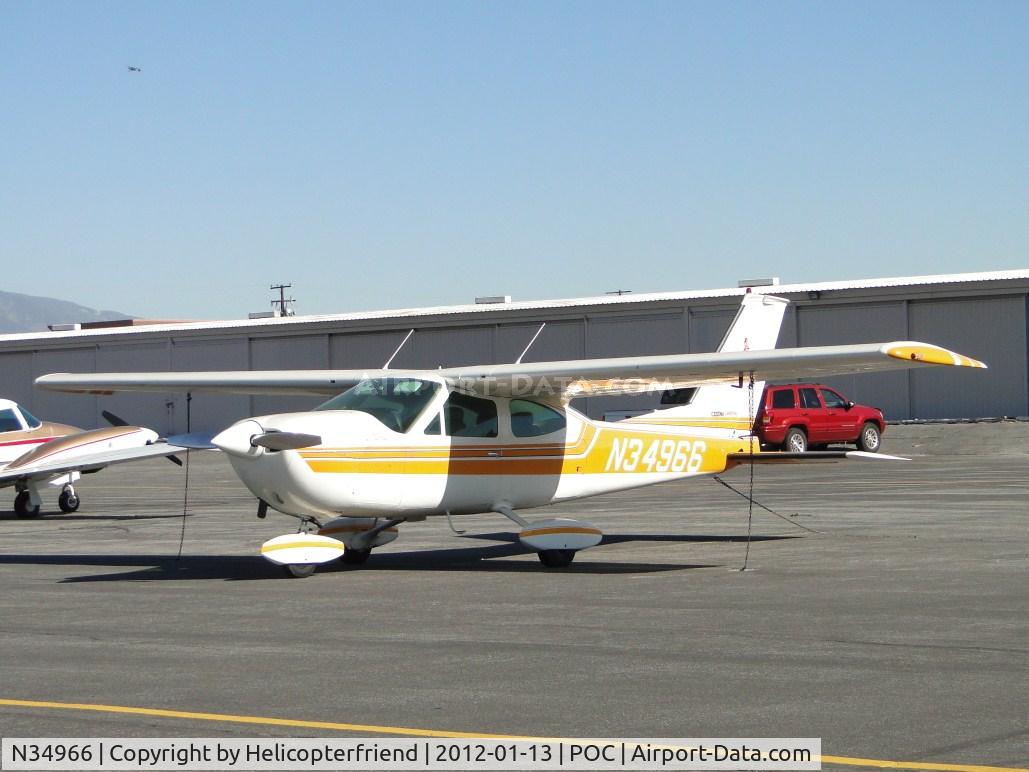 N34966, 1974 Cessna 177B Cardinal C/N 17702119, Parked in the northside transient parking area