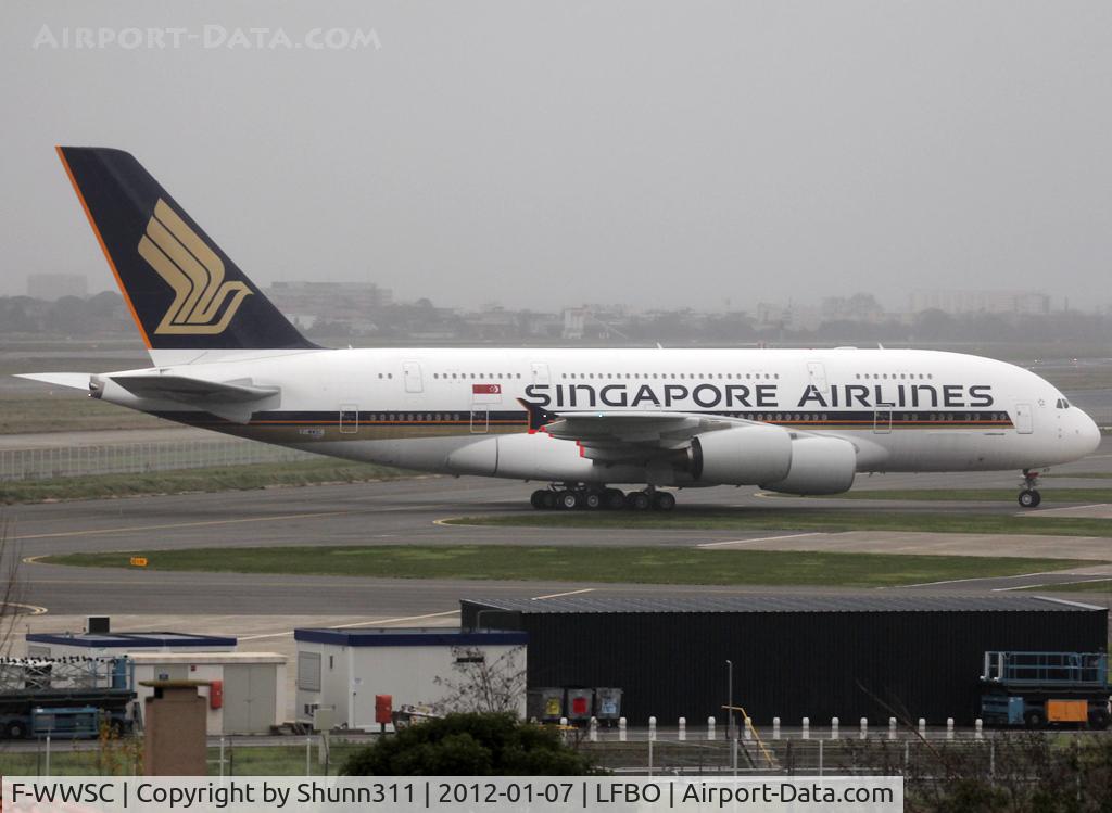 F-WWSC, 2011 Airbus A380-841 C/N 076, C/n 0076 - To be 9V-SKT