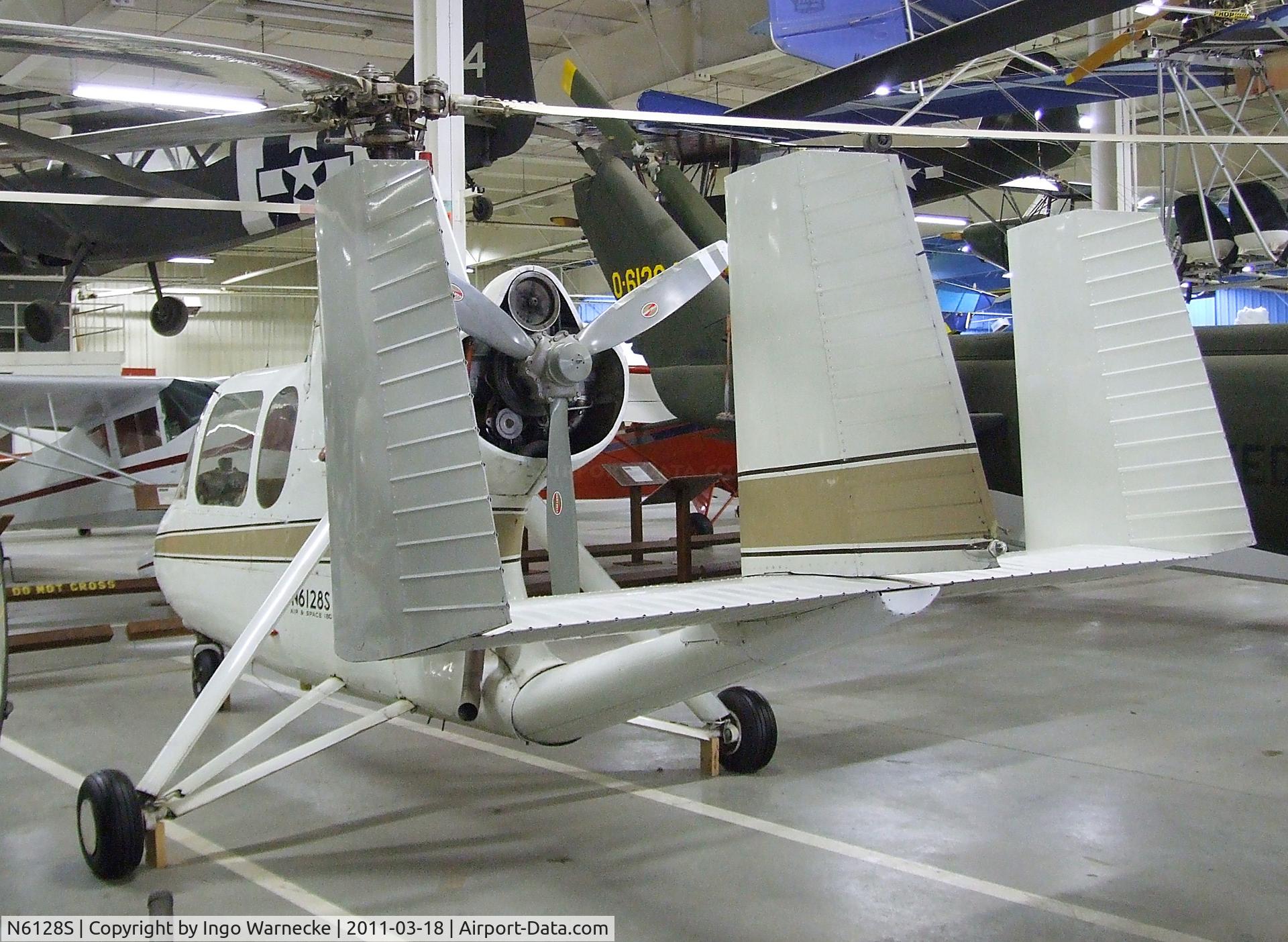 N6128S, 1966 Air & Space America Inc 18A C/N 18-34, Air & Space America 18A at the Mid-America Air Museum, Liberal KS