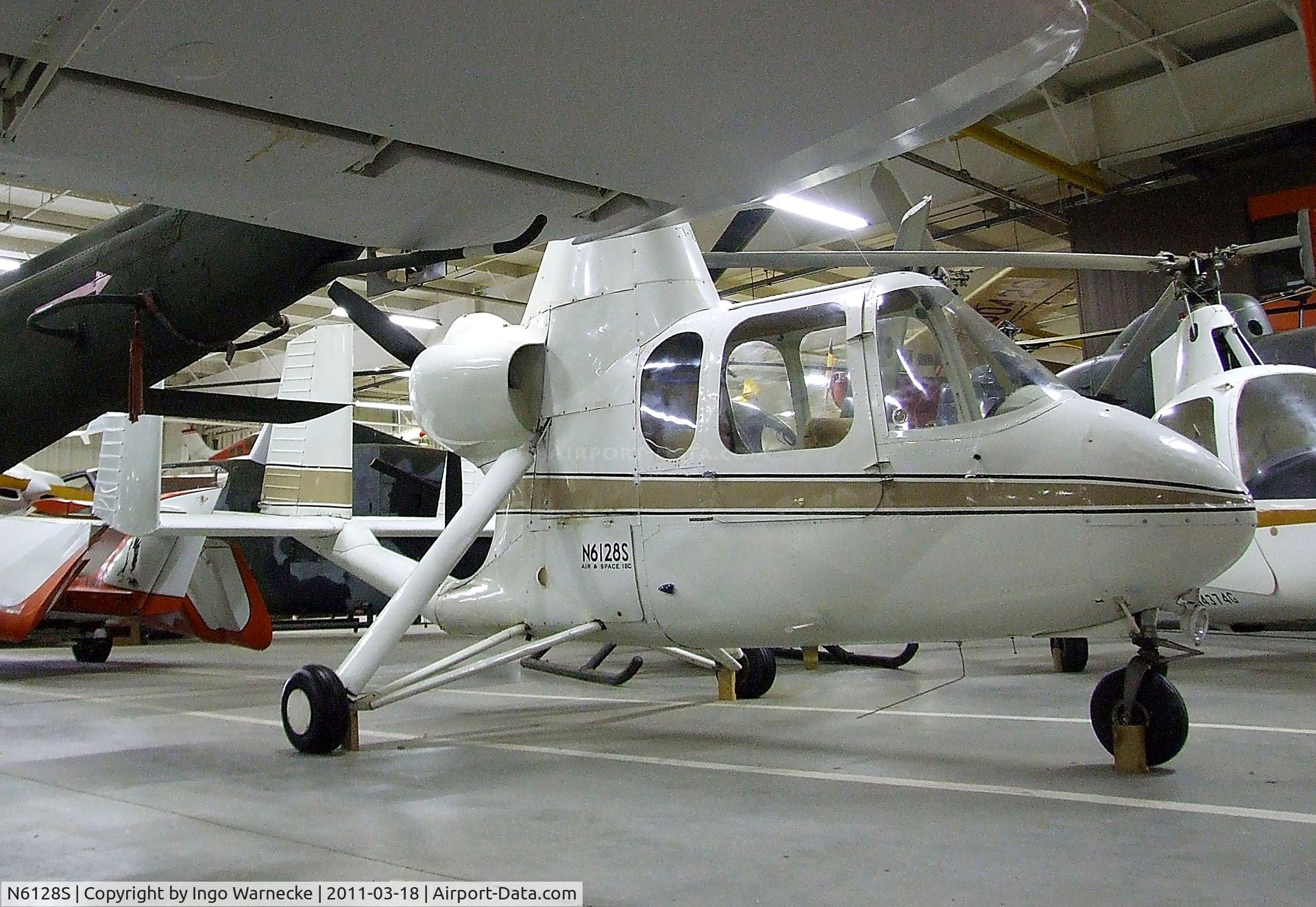 N6128S, 1966 Air & Space America Inc 18A C/N 18-34, Air & Space America 18A at the Mid-America Air Museum, Liberal KS
