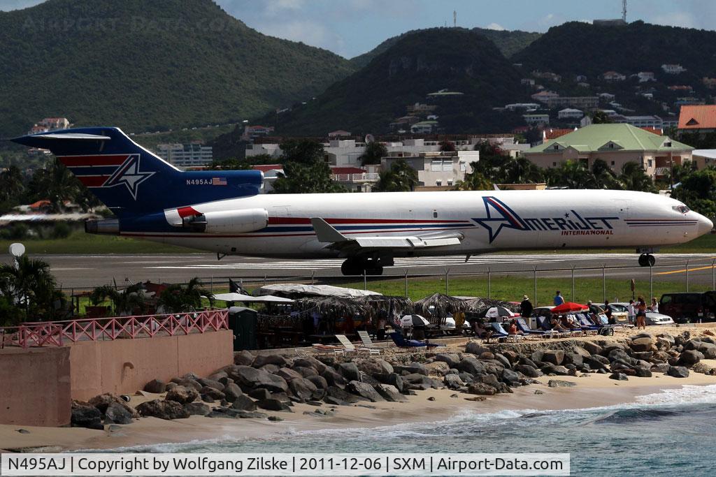 N495AJ, 1975 Boeing 727-233F C/N 20937, visitor