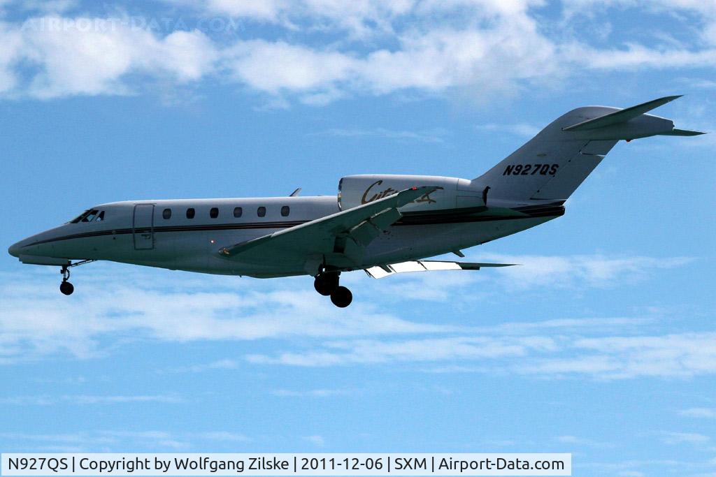 N927QS, 2008 Cessna 750 Citation X C/N 750-0290, visitor
