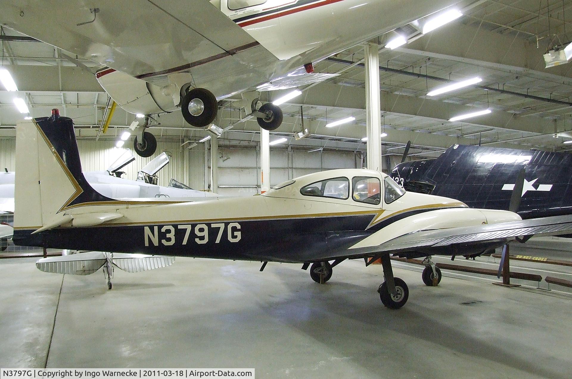 N3797G, 1948 Riley D-16 Twin Navion C/N TN-13 (NAV-4-1359), Temco D-16 Twin Navion at the Mid-America Air Museum, Liberal KS