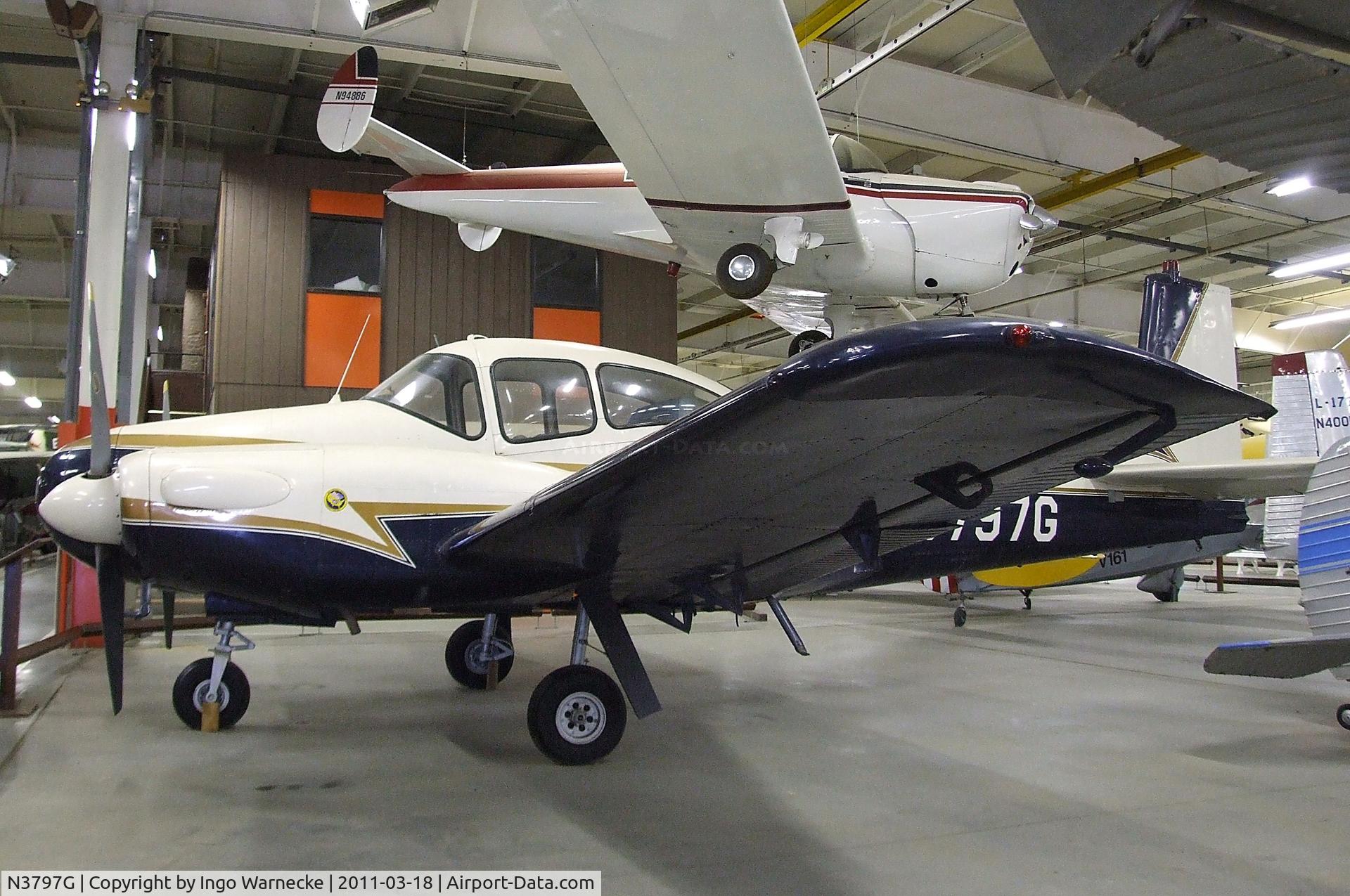 N3797G, 1948 Riley D-16 Twin Navion C/N TN-13 (NAV-4-1359), Temco D-16 Twin Navion at the Mid-America Air Museum, Liberal KS