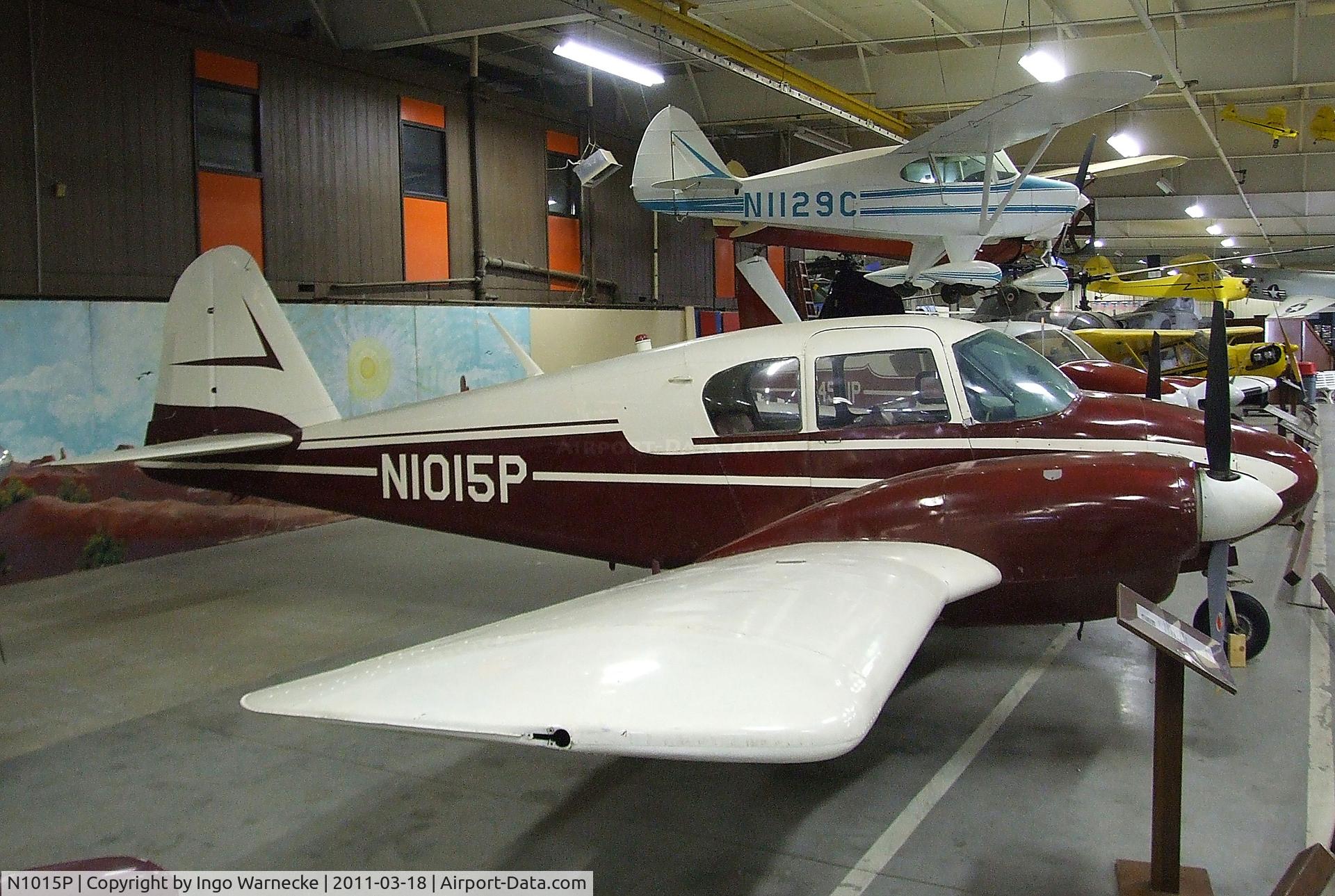 N1015P, 1954 Piper PA-23 C/N 23-17, Piper PA-23 Apache at the Mid-America Air Museum, Liberal KS