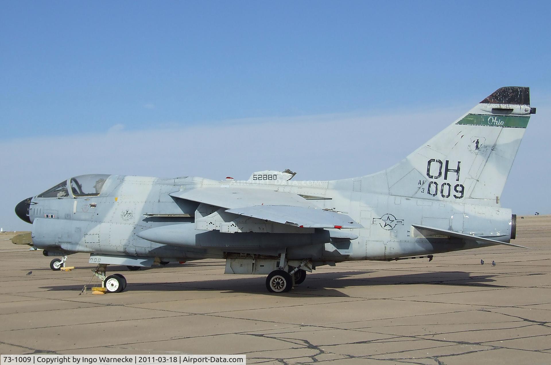 73-1009, 1973 LTV A-7D  Corsair II C/N D-405, LTV A-7D Corsair II at the Mid-America Air Museum, Liberal KS