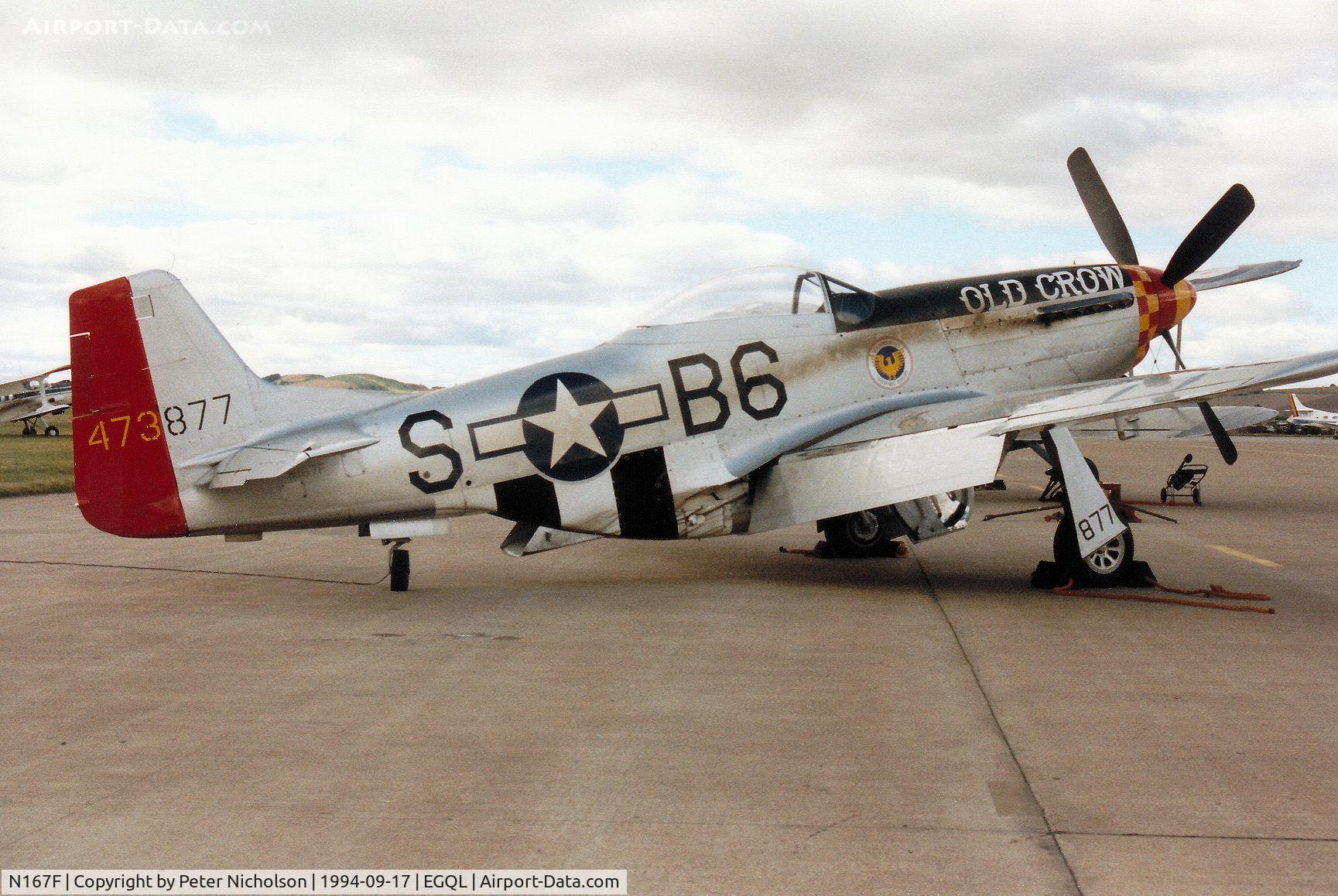 N167F, 1944 North American P-51D Mustang C/N 122-40417, P-51D Mustang 44-73877 