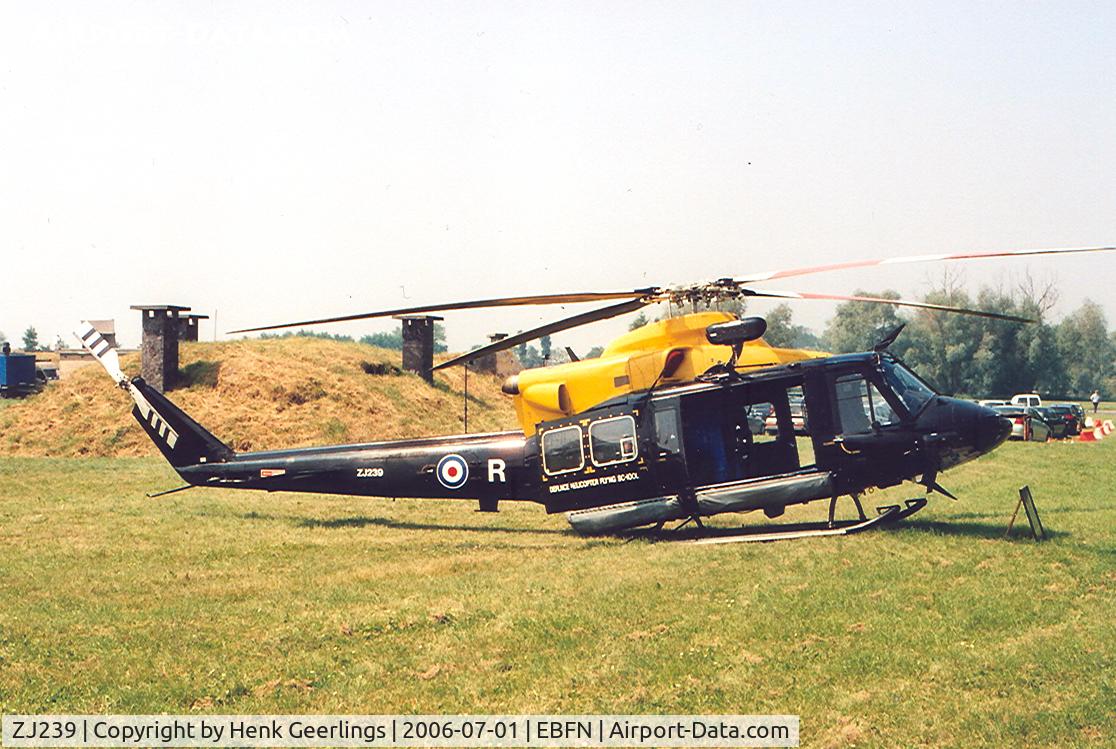 ZJ239, 1996 Bell 412EP Griffin HT1 C/N 36125, RAF , Defence Helicopter Flying School.

BAF Open Day at Koksijde AFB
