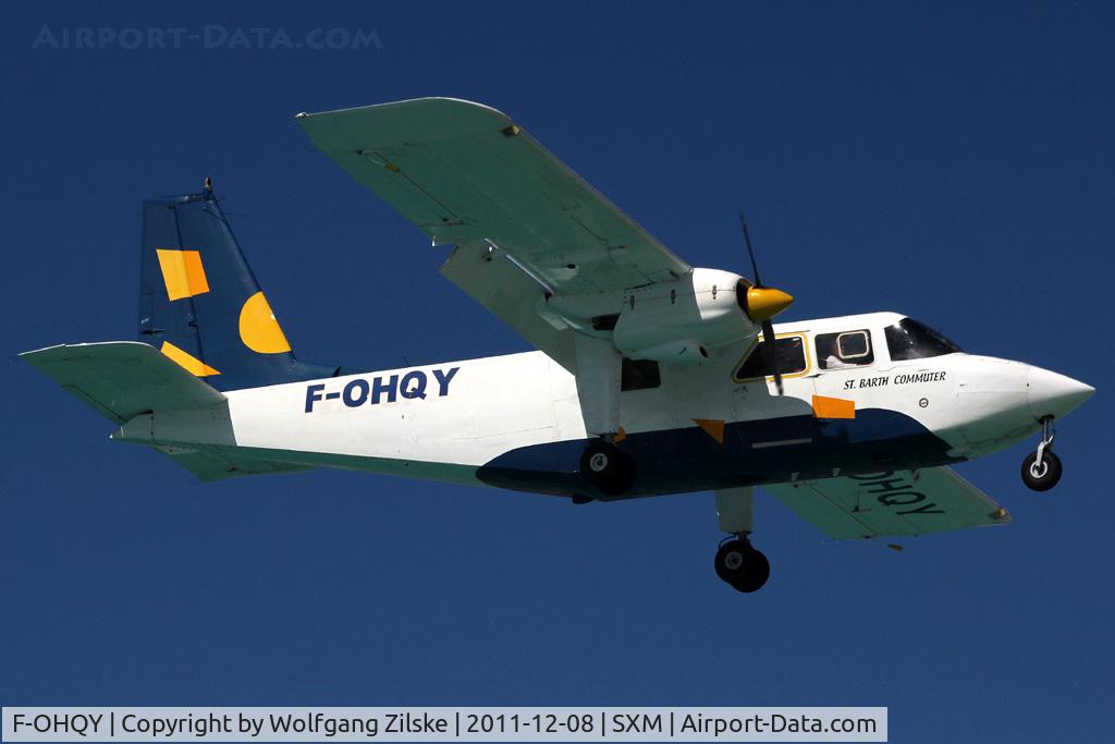 F-OHQY, 1991 Pilatus Britten-Norman BN-2A-20 Islander C/N 2251, visitor