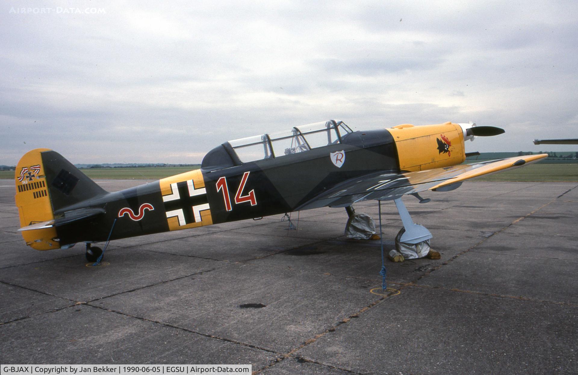 G-BJAX, 1948 Pilatus P2-05 C/N 600-28, Photographed at The Imperial War Museum Duxford.