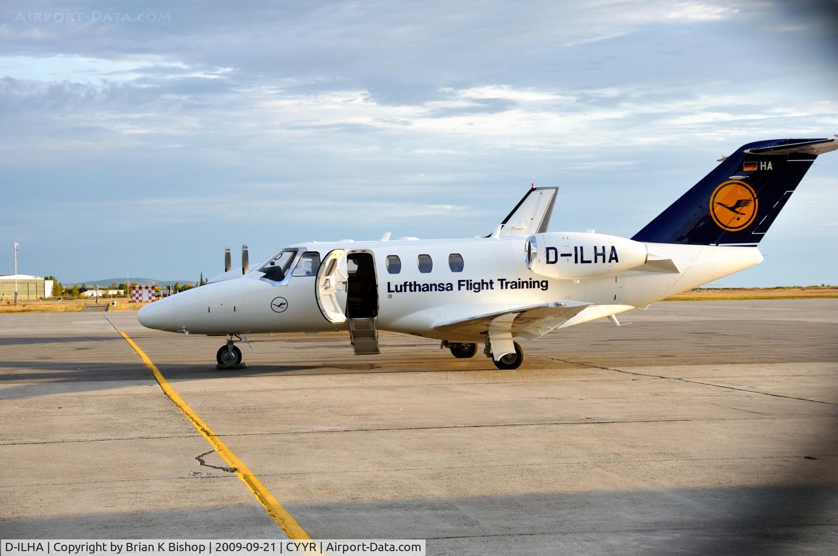 D-ILHA, Cessna 525 CitationJet CJ1+ C/N 525-0696, Woodwards ramp