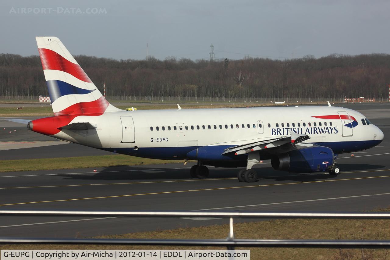 G-EUPG, 2000 Airbus A319-131 C/N 1222, British Airways, Airbus A319-131, CN: 1222