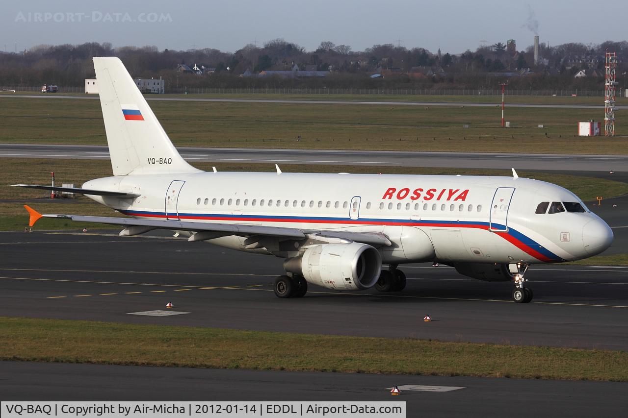 VQ-BAQ, 2001 Airbus A319-111 C/N 1560, Rossiya, Airbus A319-111, CN: 1560