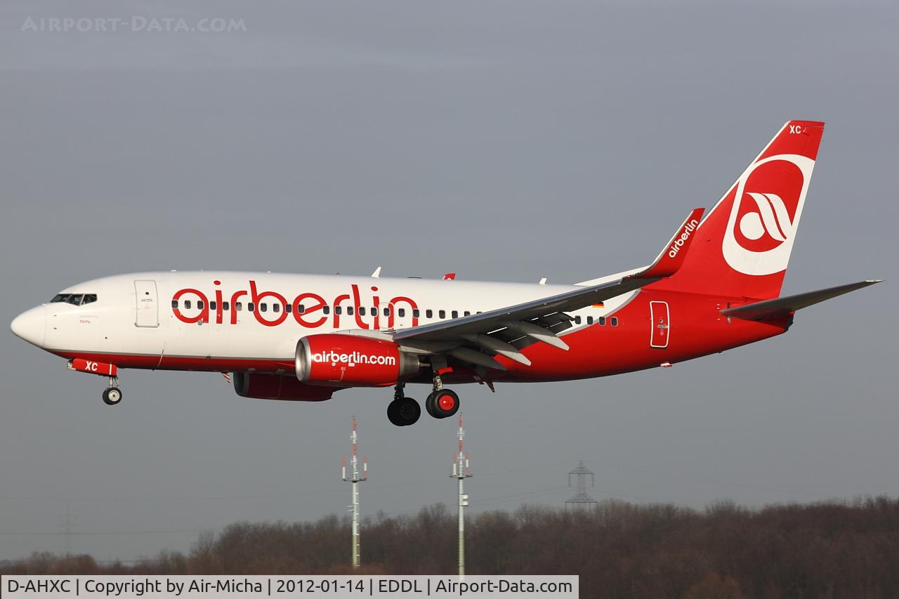 D-AHXC, 2007 Boeing 737-7K5 C/N 34693, Air Berlin, Boeing 737-7K5 (WL), CN: 34693/2260