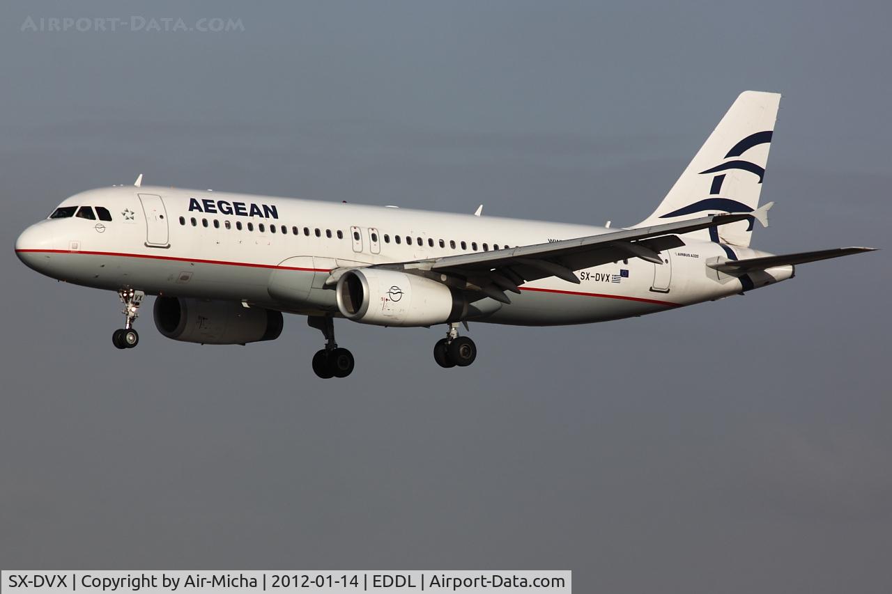 SX-DVX, 2009 Airbus A320-232 C/N 3829, Aegean Airlines, Airbus A320-232, CN: 3829