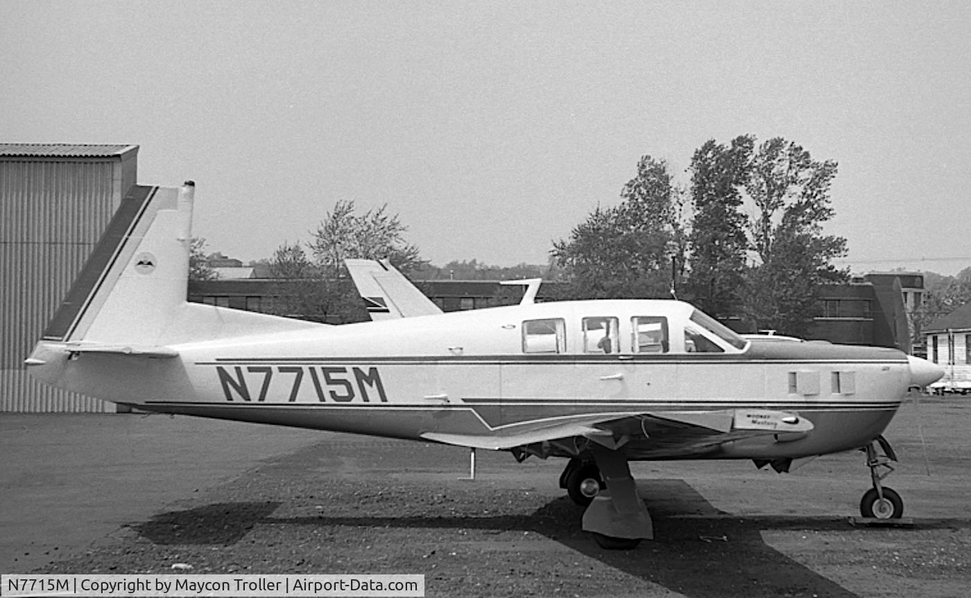 N7715M, 1968 Mooney M22 Mustang C/N 680006, 1968 Mooney M22