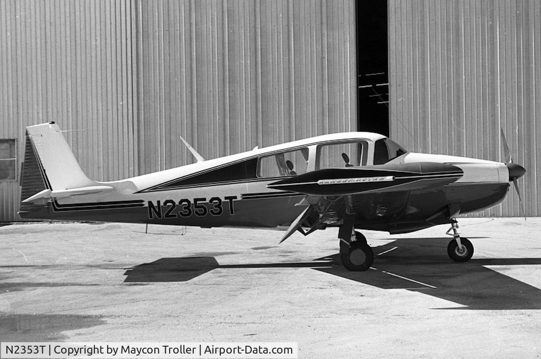 N2353T, 1961 Navion Rangemaster G C/N NAV-4-2353, 1961 North American NAVION G