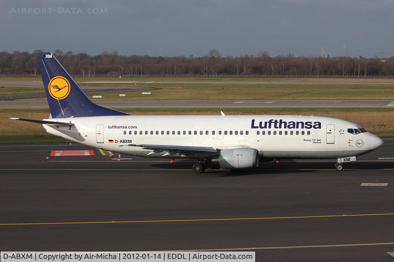 D-ABXM, 1987 Boeing 737-330 C/N 23871, Lufthansa, Boeing 737-330, CN:23871/1433, Name: Herford