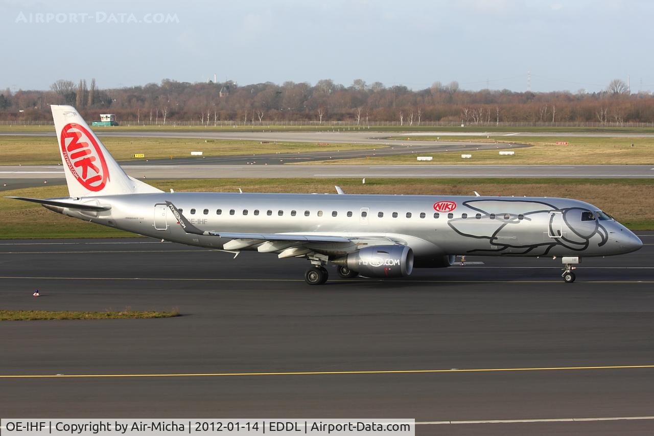 OE-IHF, 2011 Embraer 190LR (ERJ-190-100LR) C/N 19000420, Niki, Embraer ERJ-190LR, CN: 19000420, Name: Salsa
