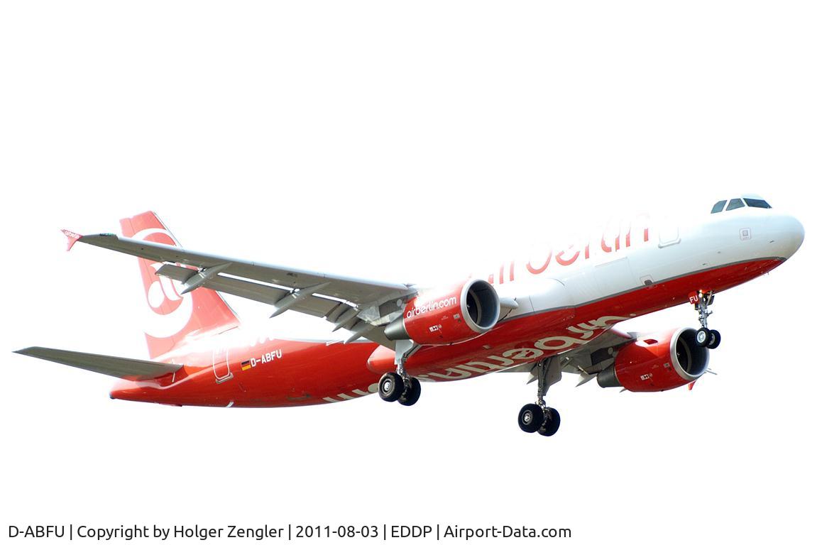 D-ABFU, 2011 Airbus A320-214 C/N 4743, A brand new Air Berliner at final approach.....