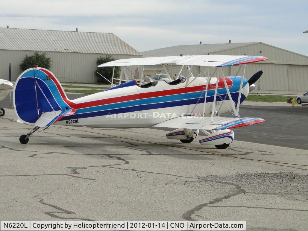 N6220L, 1976 Great Lakes 2T-1A-2 Sport Trainer C/N 0732, Parked east of Yank's Air Museum