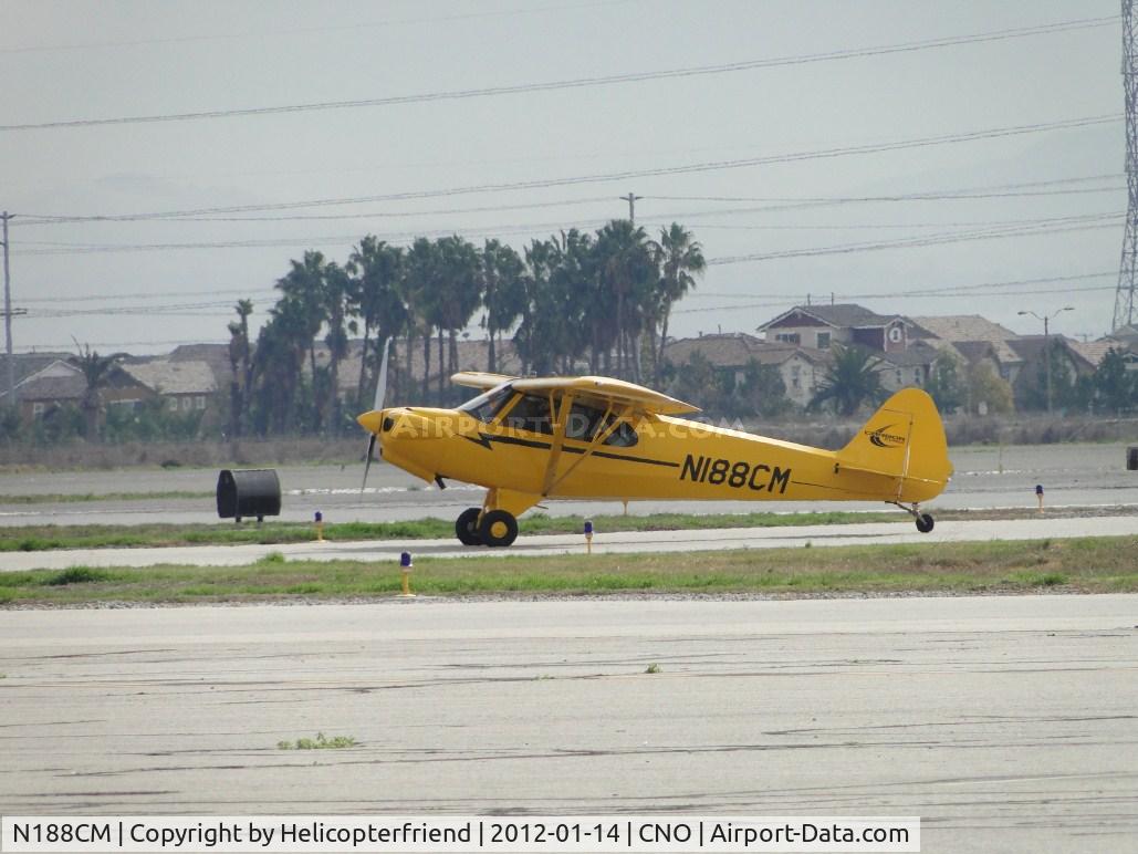 N188CM, 2009 Cub Crafters CC11-160 Carbon Cub SS C/N CC11-00104, Just landed and taxiing off the runway