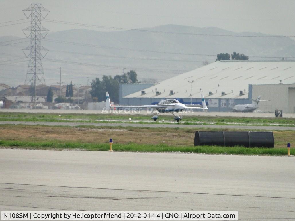 N108SM, 1999 Co-Z Cozy Mark IV C/N MK-0240, Starting to roll on runway 26R