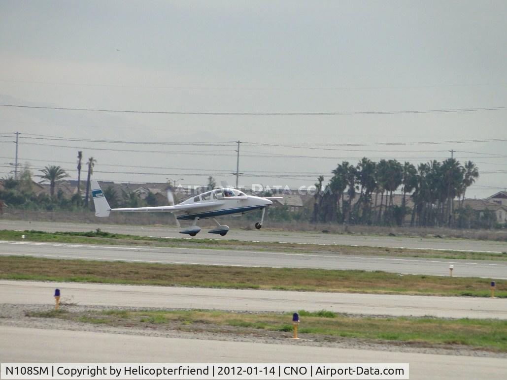 N108SM, 1999 Co-Z Cozy Mark IV C/N MK-0240, Lifting off