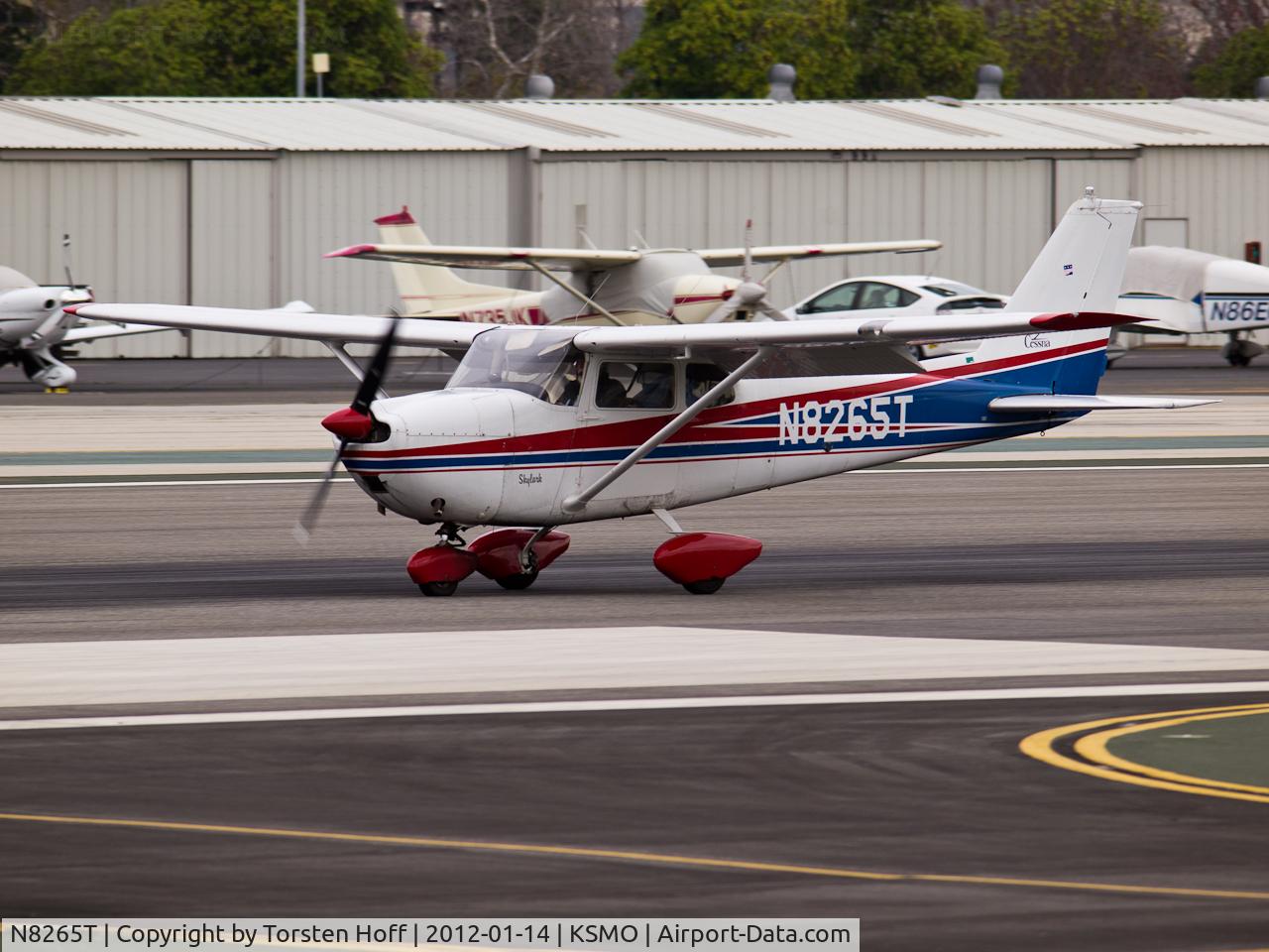 N8265T, 1961 Cessna 175B Skylark C/N 17556965, N8265T arriving on RWY 21