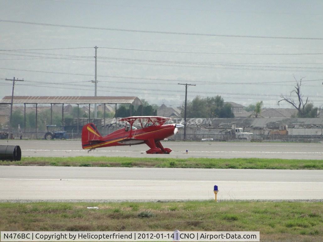 N476BC, 1993 Stolp SA-300 Starduster Too C/N 1773, Rolling out after landing on runway 26L