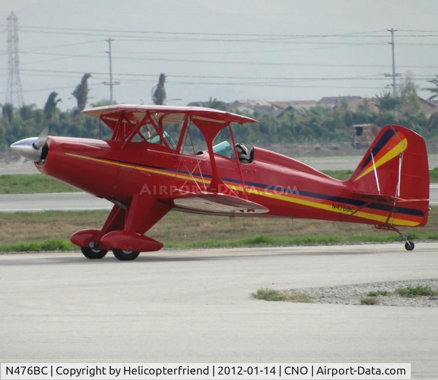 N476BC, 1993 Stolp SA-300 Starduster Too C/N 1773, Taxiing towards the hangers