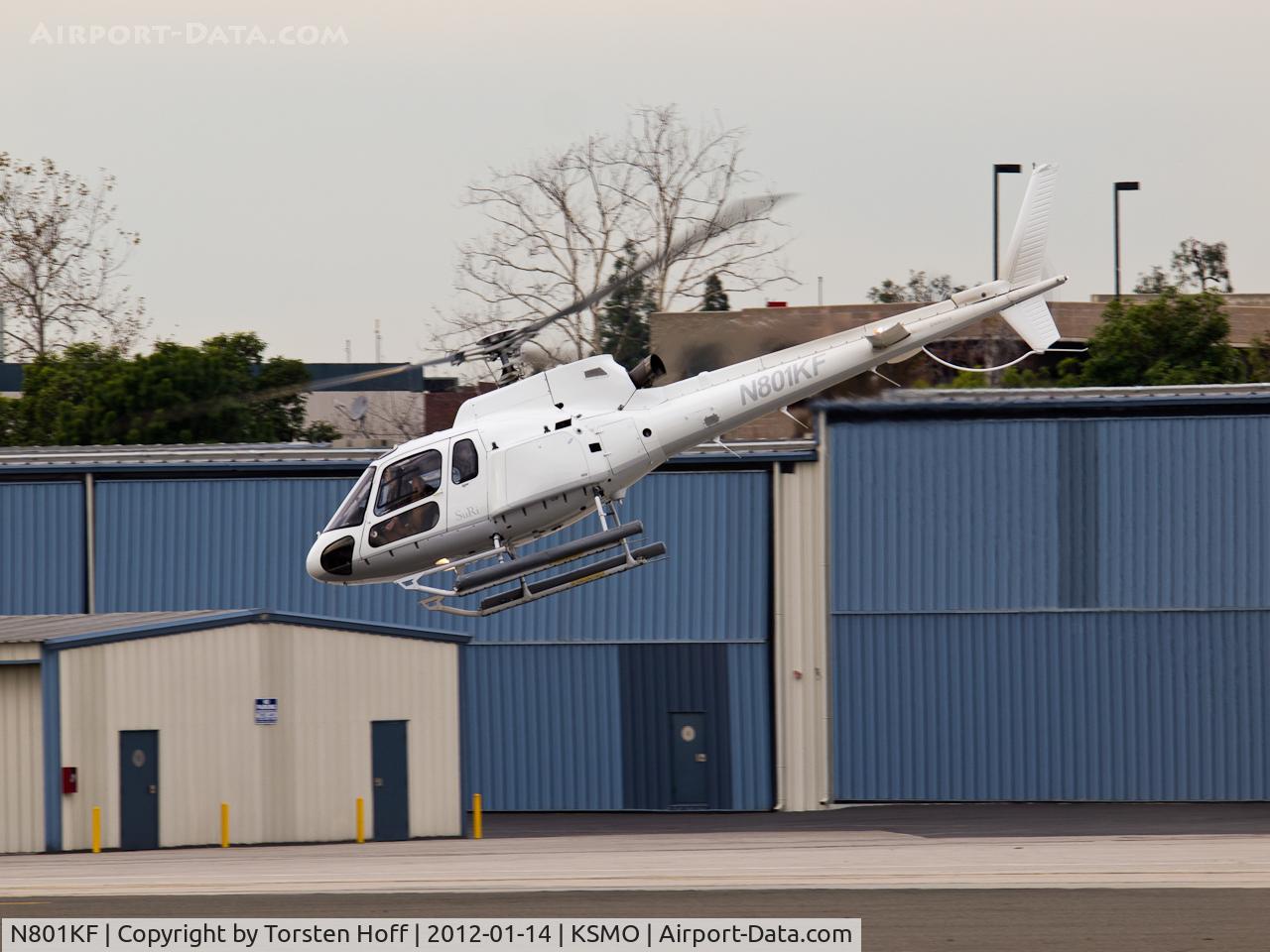 N801KF, 1994 Aerospatiale AS-350B-2 Ecureuil C/N 2789, N801KF departing from RWY 21