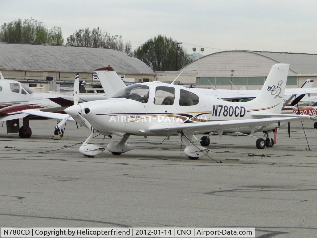N780CD, 2004 Cirrus SR22 G2 C/N 1202, Parked north east of Yank's Air Museum