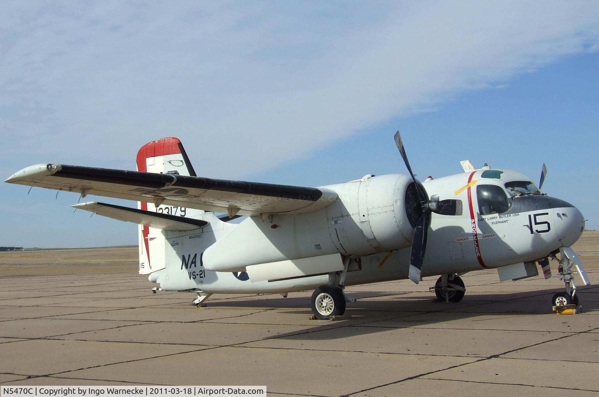N5470C, Grumman S2F-1 Tracker C/N 150, Grumman S2F-1 Tracker at the Mid-America Air Museum, Liberal KS
