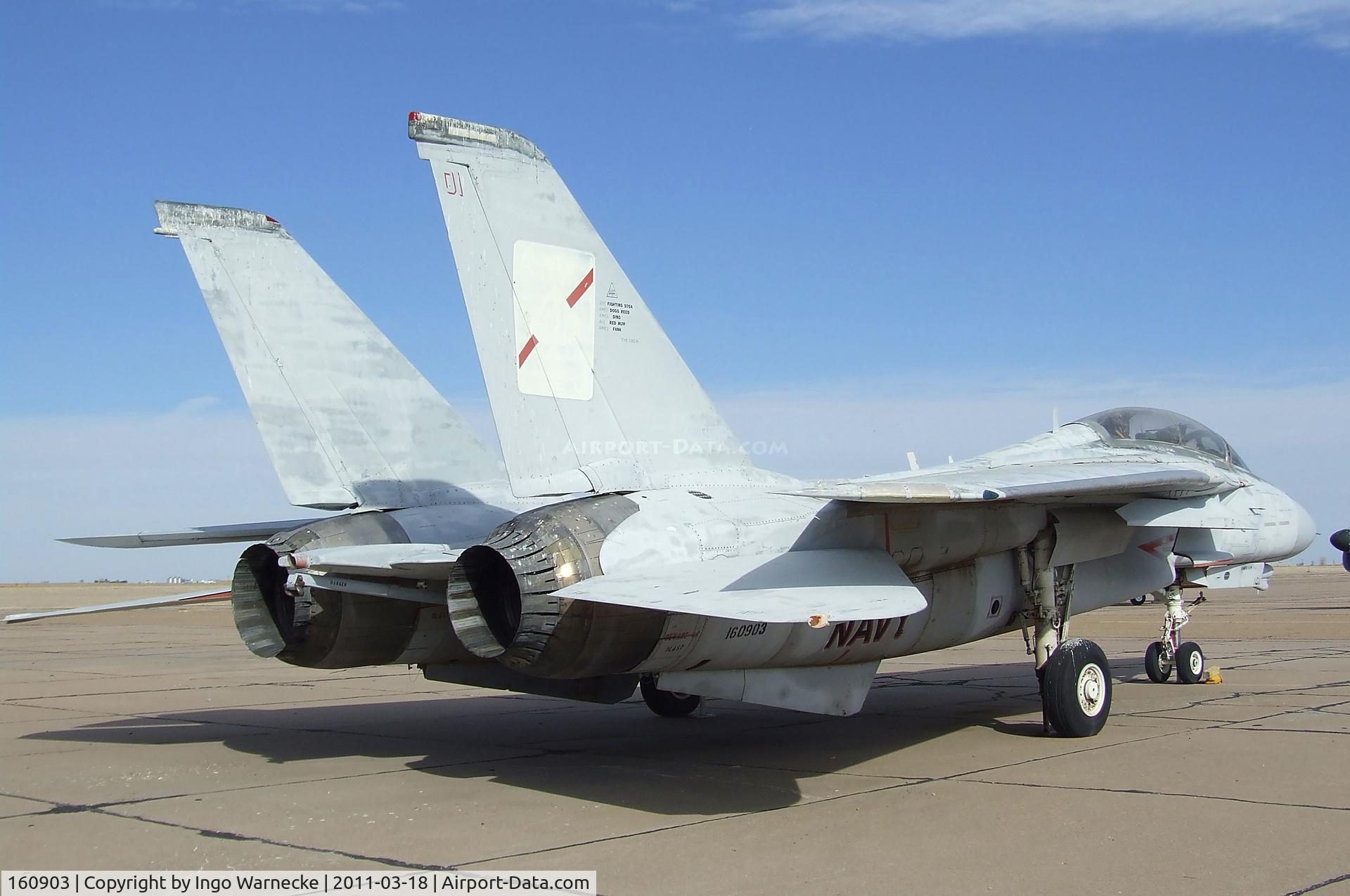 160903, Grumman F-14A Tomcat C/N 332, Grumman F-14A Tomcat at the Mid-America Air Museum, Liberal KS