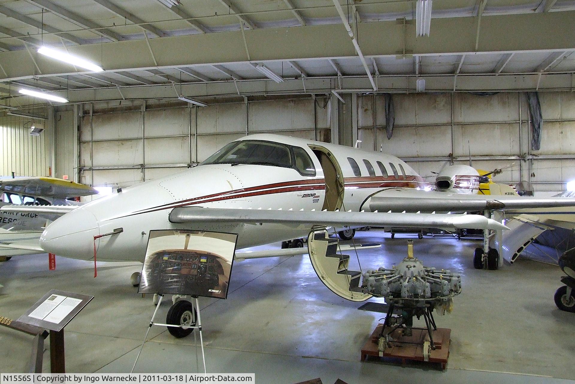 N1556S, 1989 Beech 2000A Starship Starship 1 C/N NC-6, Beechcraft 2000A Starship at the Mid-America Air Museum, Liberal KS