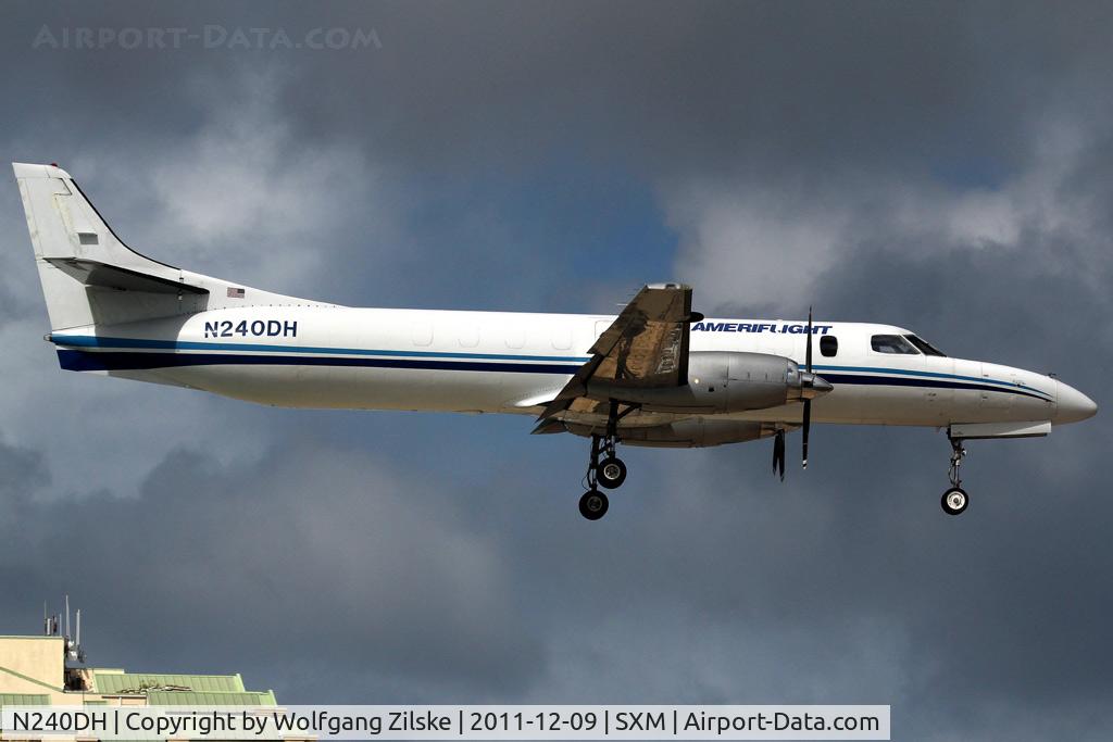 N240DH, Fairchild SA-227AT Merlin IVC C/N AT-602, visitor