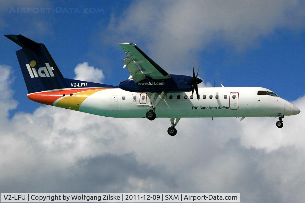 V2-LFU, 1990 De Havilland Canada DHC-8-311 Dash 8 C/N 250, visitor