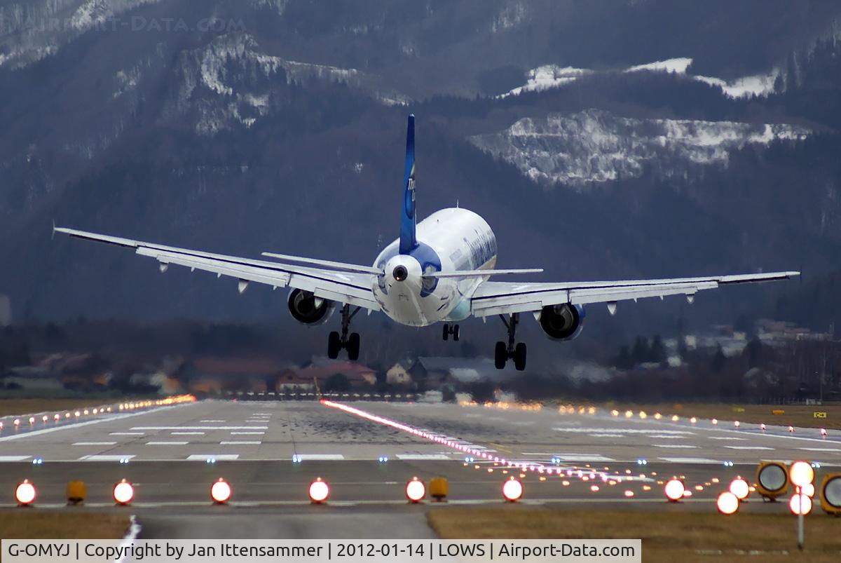 G-OMYJ, 1997 Airbus A321-211 C/N 677, G-OMYJ @ LOWS