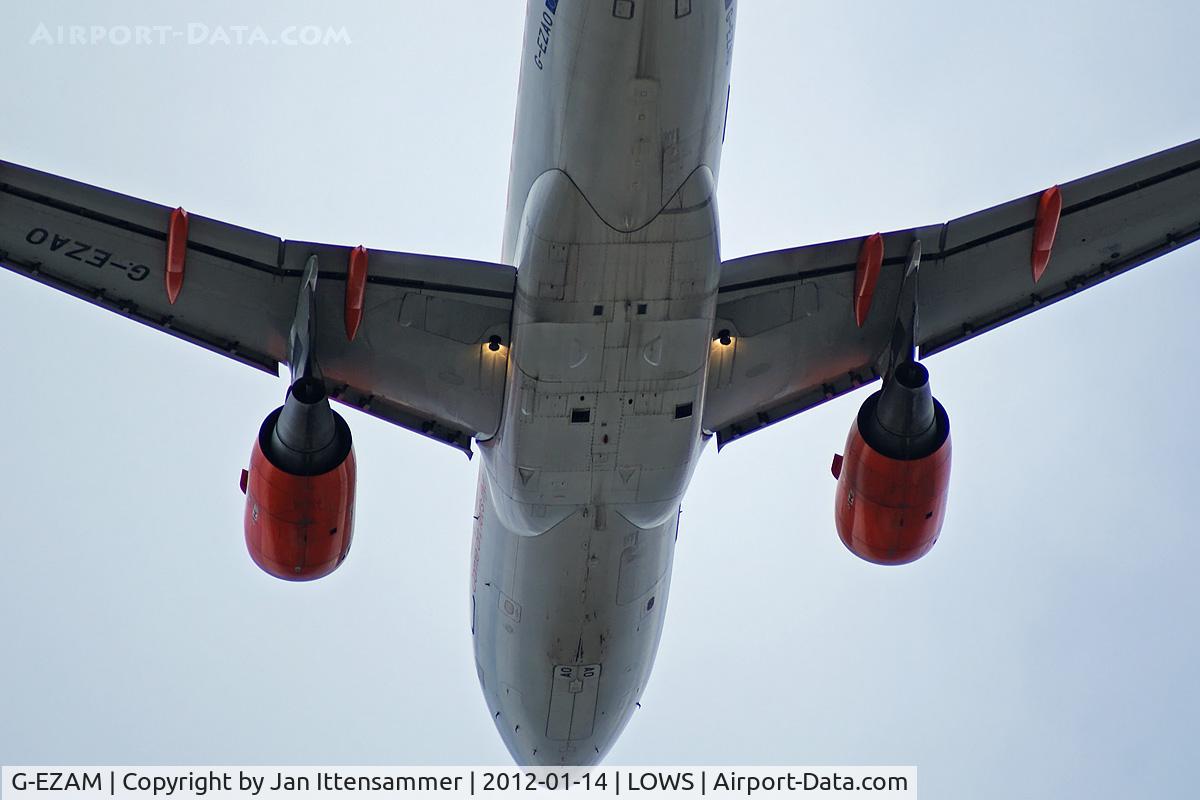 G-EZAM, 2003 Airbus A319-111 C/N 2037, G-EZAM @ LOWS