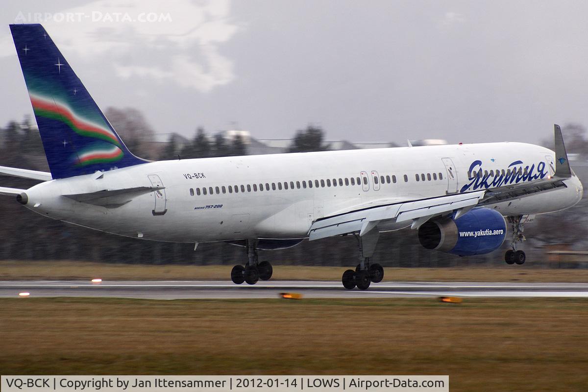 VQ-BCK, 1994 Boeing 757-256 C/N 26245, VQ-BCK @ LOWS