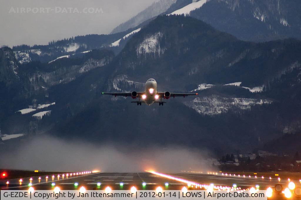 G-EZDE, 2008 Airbus A319-111 C/N 3426, G-EZDE @ LOWS