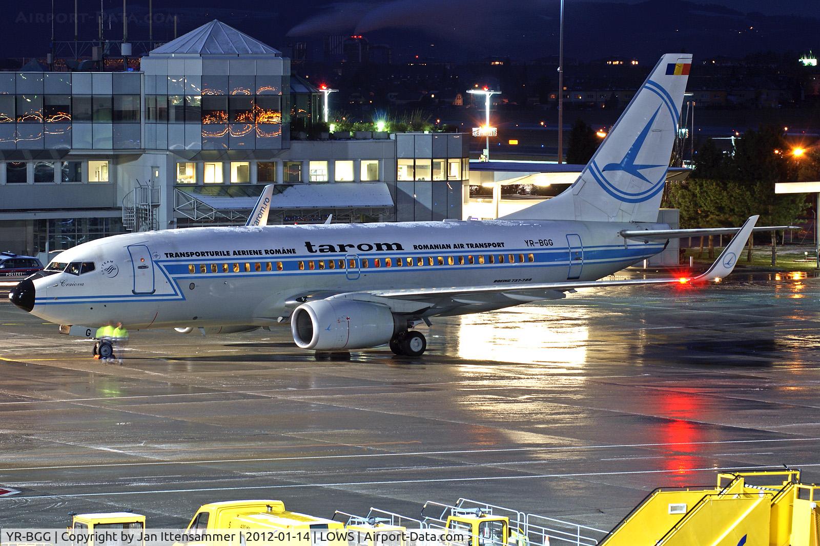 YR-BGG, 2001 Boeing 737-78J C/N 28442, YR-BGG @ LOWS