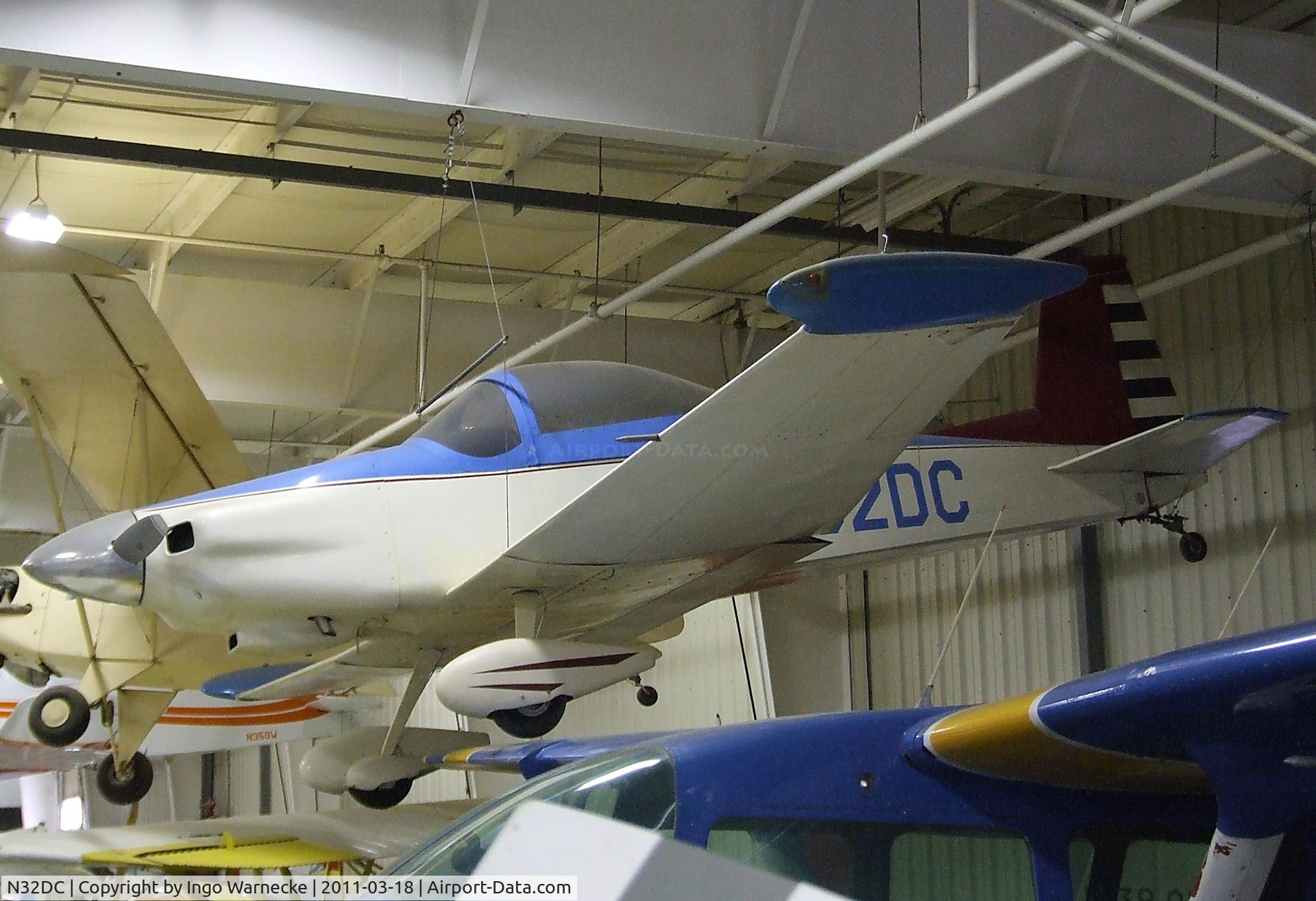 N32DC, 1974 Bushby Mustang II C/N MII-343, Bushby (Weese) Mustang II at the Mid-America Air Museum, Liberal KS