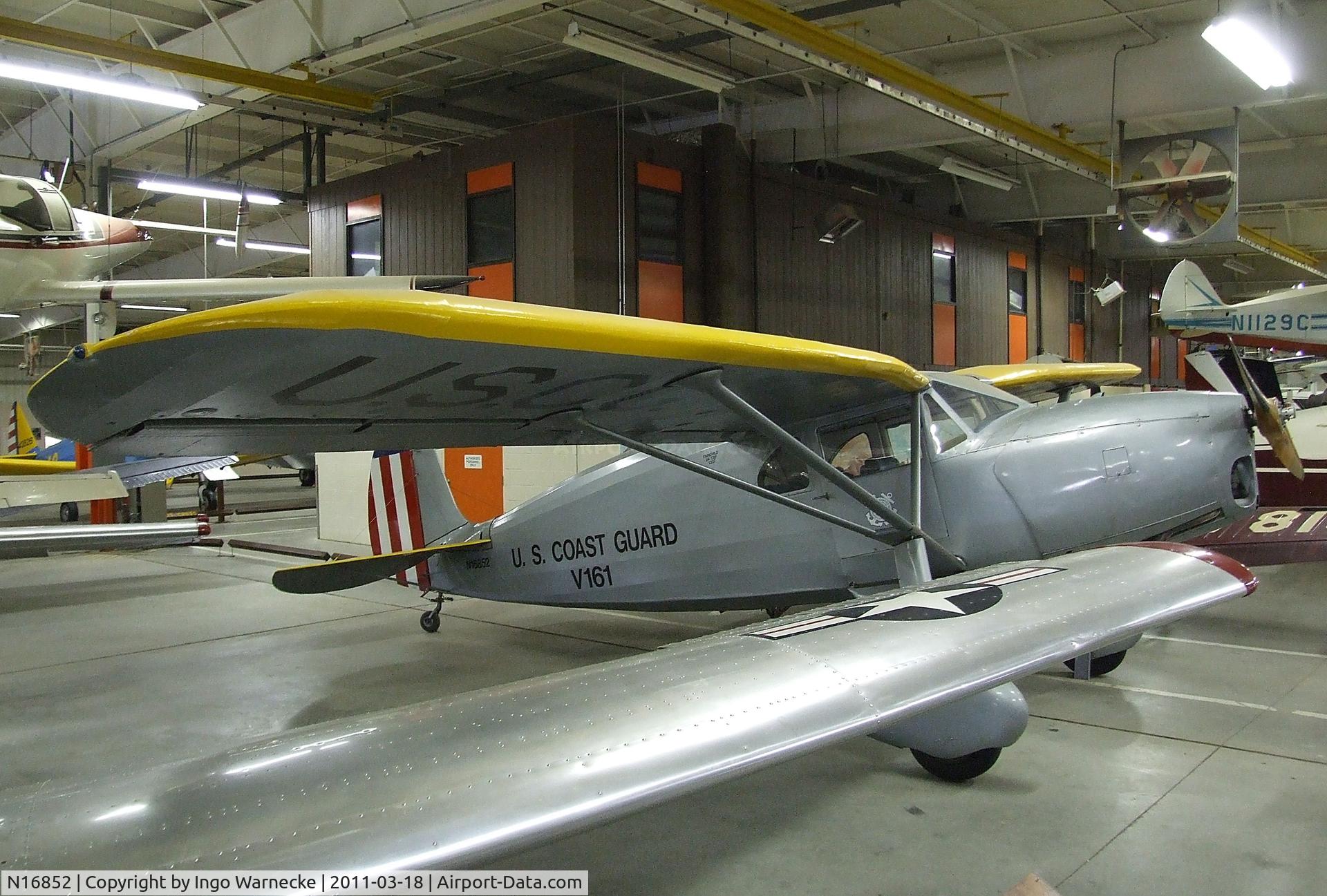 N16852, 1936 Fairchild 24 C8F C/N 3132, Fairchild 24 C8F at the Mid-America Air Museum, Liberal KS